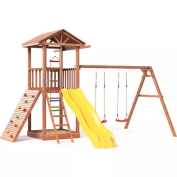 Детская площадка Красная звезда Спортивный городок 5 с качелями СГ5-Р912