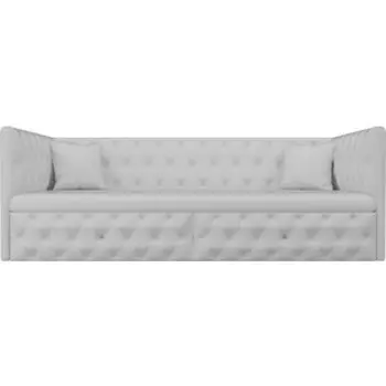 Детский диван АртМебель Найс эко кожа белый