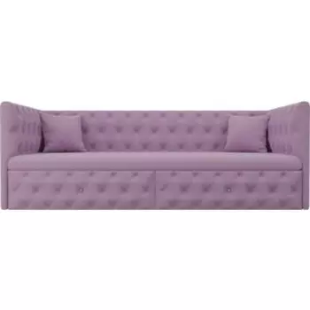 Детский диван АртМебель Найс микровельвет сиреневый