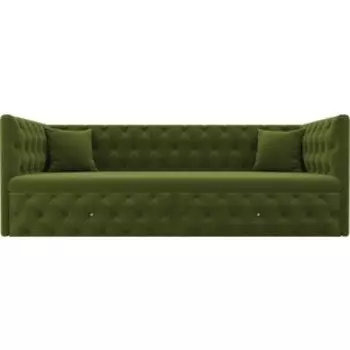 Детский диван АртМебель Найс микровельвет зеленый