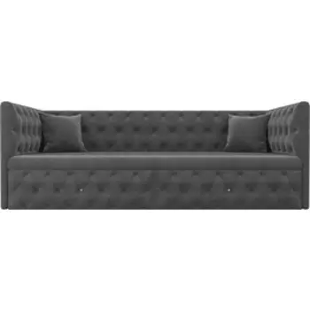 Детский диван АртМебель Найс велюр серый