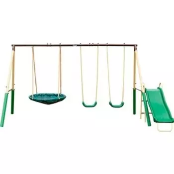 Детский комплекс DFC качели, качели-гнездо и горка 94013