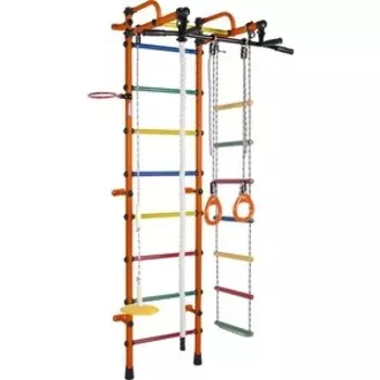 Детский спортивный комплекс Формула здоровья Лира оранжевый/радуга