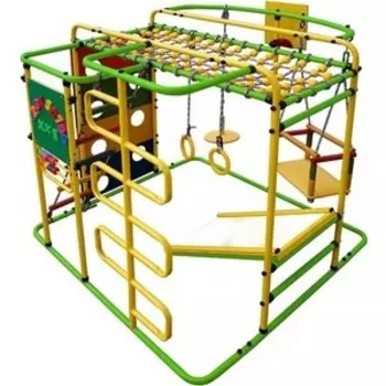 Детский спортивный комплекс Формула здоровья Мурзилка S салатовый/радуга