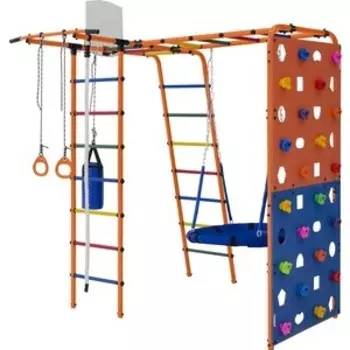 Детский спортивный комплекс Формула здоровья Street 2 оранжевый радуга