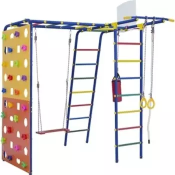 Детский спортивный комплекс Формула здоровья Street 2 Smile синий радуга