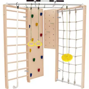 Детский спортивный комплекс Kampfer Fantastic №1 Натуральный желтая лиана