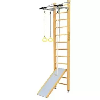 Детский спортивный комплекс Kampfer Ride Ceiling №1 Натуральный Высота 3 м белый турник