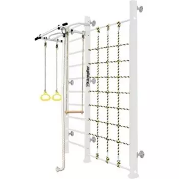 Детский спортивный комплекс Kampfer Winner Wall №6 Жемчужный Стандарт белый антик турник