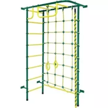 Детский спортивный комплекс Пионер 8М зелёно/жёлтый