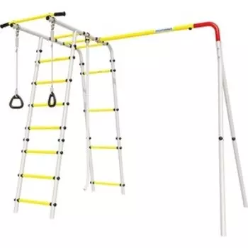 Детский спортивный комплекс Romana Лесная поляна 3 (без качелей) R 103.26.05 белый/желтый