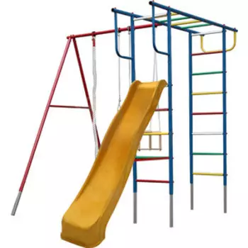 Детский спортивный комплекс Вертикаль Вертикаль-П дачный с горкой 3,0 м (2681) с качелями