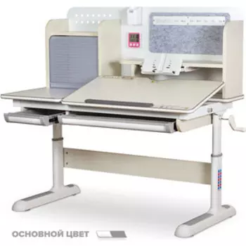 Детский стол Mealux Winnipeg Multicolor MG (BD-630 MG Multicolor) столешница белый дуб/ножки белые накладки белые