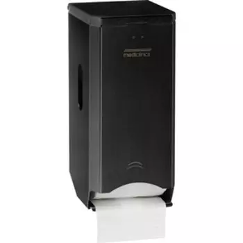 Диспенсер для туалетной бумаги Mediclinics Industrial для 2-х бытовых рулонов, черный матовый (PR2784B)