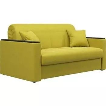 Диван Агат Неаполь 1.8 - Velutto 28 оливковый/накладка венге