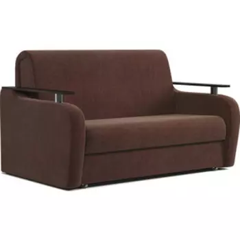 Диван аккордеон Шарм-Дизайн Гранд Д 160 велюр Дрим шоколад