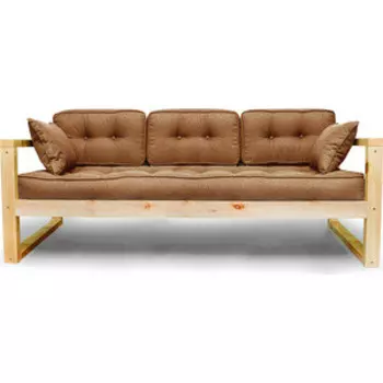 Диван Arsko Астер сосна-коричневая рогожка