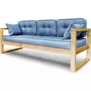 Диван Arsko Астер сосна-синяя рогожка