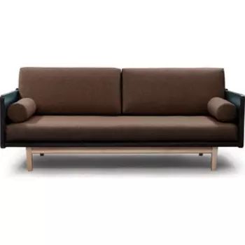 Диван Arsko Двалин венге-коричневая рогожка