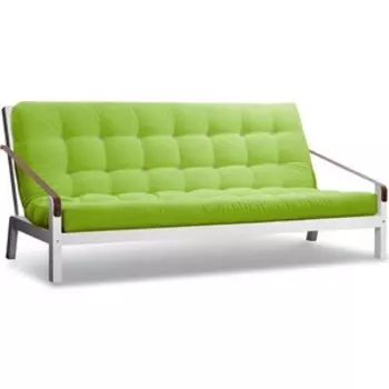 Диван Arsko Локи эмаль-салатовый вельвет