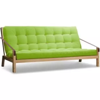 Диван Arsko Локи сосна-салатовый вельвет