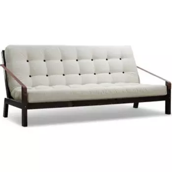 Диван Arsko Локи венге-белый вельвет