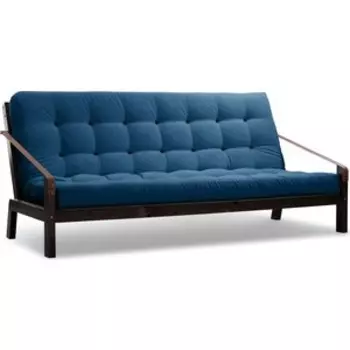 Диван Arsko Локи венге-синий вельвет