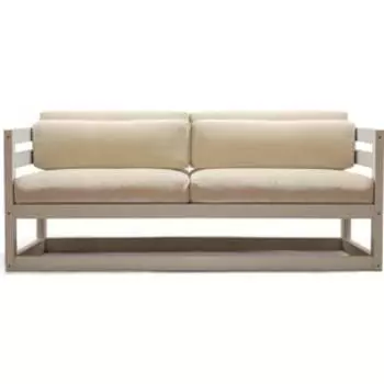 Диван Arsko Магнус Мини бел дуб-белый вельвет