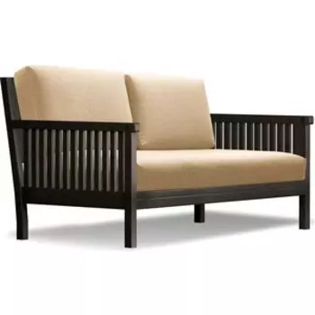 Диван Arsko Норман венге-бежевая рогожка