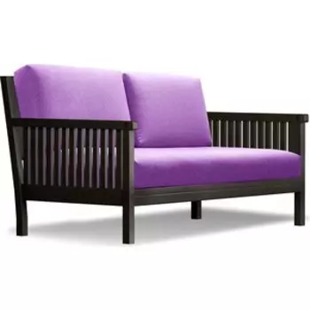 Диван Arsko Норман венге-фиолетовая рогожка