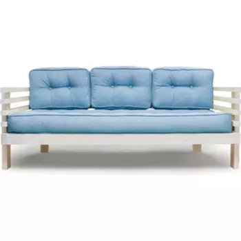 Диван Arsko Стоун бел дуб-синяя рогожка