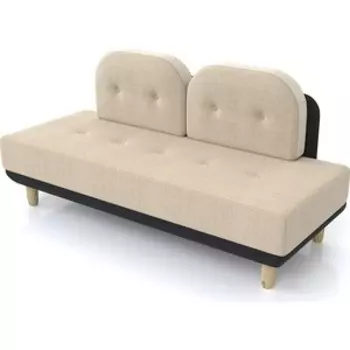 Диван Arsko Торли молочная рогожка