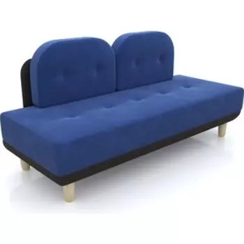 Диван Arsko Торли синий вельвет