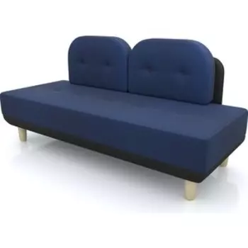 Диван Arsko Торли синяя рогожка