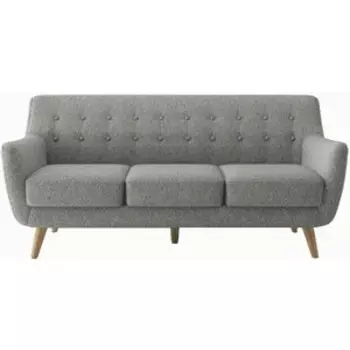 Диван Bradex Picasso трехместный серый (FR 0366)