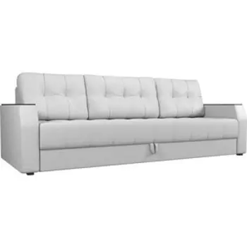 Диван-еврокнижка АртМебель Атлант БС эко-кожа белый