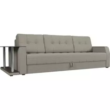 Диван-еврокнижка АртМебель Атлант корфу 02 стол с левой стороны