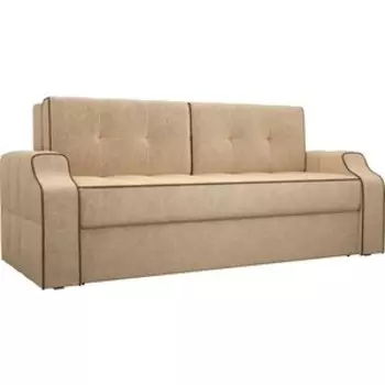 Диван еврокнижка АртМебель Манчестер вельвет бежевый