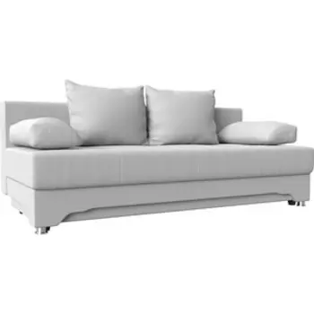 Диван-еврокнижка АртМебель Ник-2 эко-кожа белый