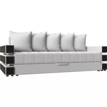 Диван-еврокнижка АртМебель Венеция эко-кожа белый