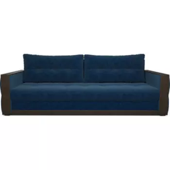 Диван-еврокнижка Mebel Ars Бостон темно - синий ППУ