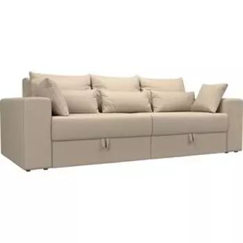 Диван-еврокнижка Мебелико Медисон эко-кожа бежевый