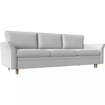 Диван-еврокнижка Мебелико София эко-кожа белый