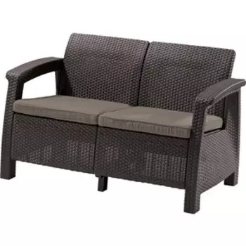 Диван Keter Corfu love seat brown (223214)