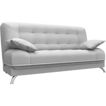 Диван-книжка АртМебель Анна эко-кожа белый