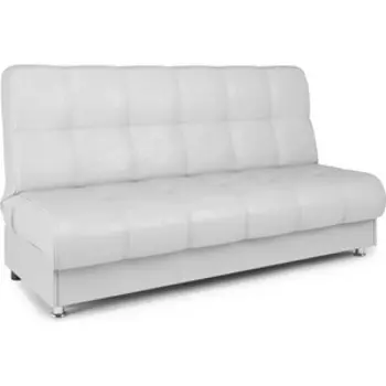 Диван книжка Шарм-Дизайн Гамма БП экокожа белый