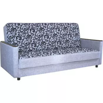 Диван книжка Шарм-Дизайн Классика Д 120 шенилл серый узор