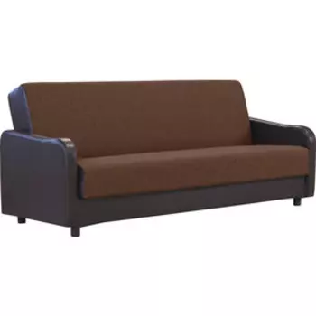 Диван книжка Шарм-Дизайн Лига 2 шоколад