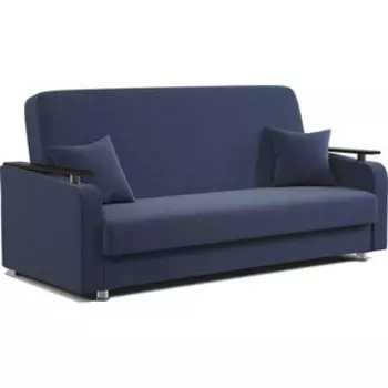 Диван книжка Шарм-Дизайн Мелодия ДП №1 140 велюр ультра миднайт