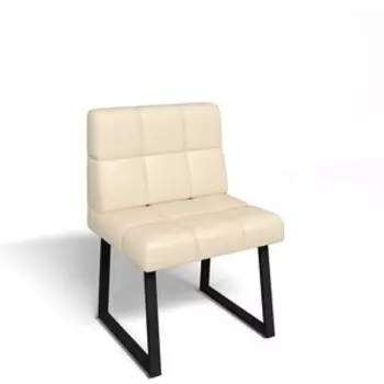 Диван кухонный Бител Реал 660 Барнео крем, черный муар (BTL10000423)